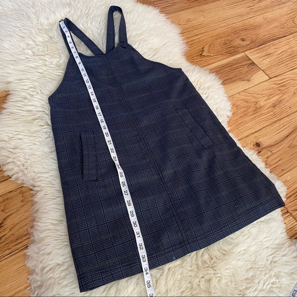 Oak + Fort Pinafore Overall Skirt Patterned XS - Picture 3 of 7
